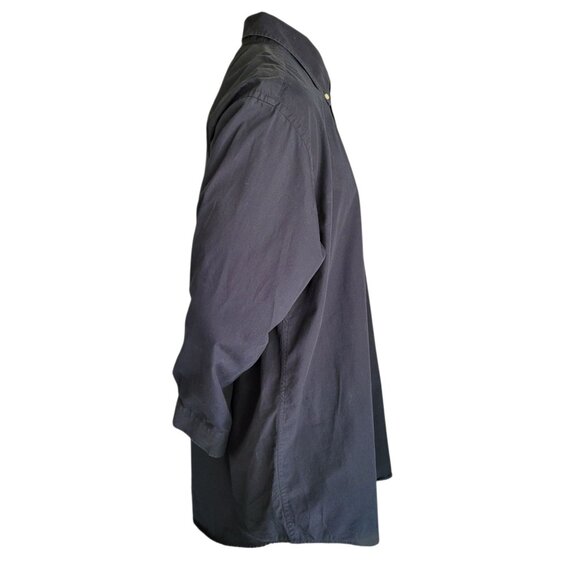 Tommy Hilfiger Mens Black Cotton Button-Up Shirt (Size XXL) - Picture 2 of 7